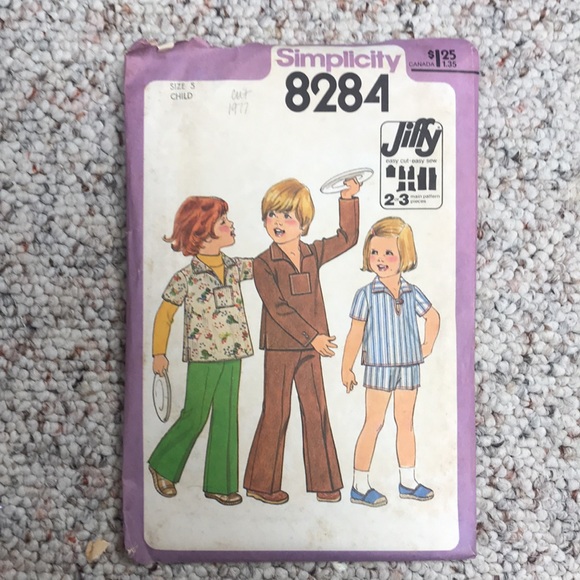 Vintage kids sewing patterns - Picture 2 of 5